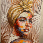 Gold Turban Beauty