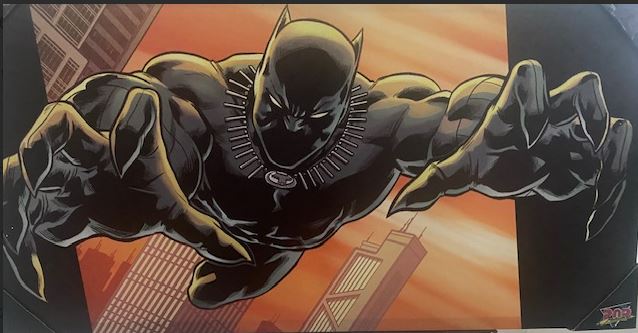 Black Panther Over NYC