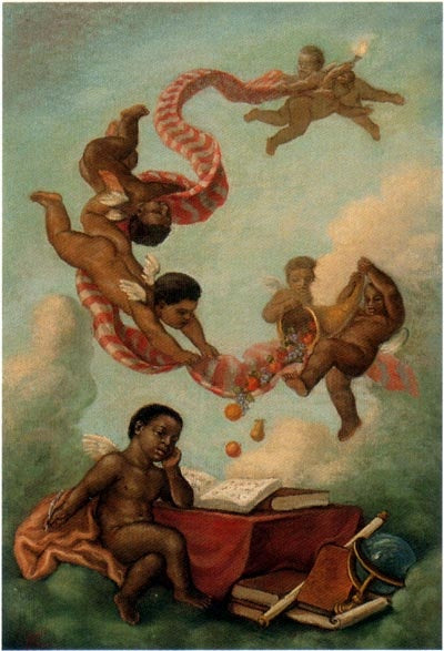 Cherubs Studying