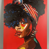 Red Scarf Woman